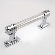 Safetylite® Clear Anodized Aluminum backlit rail Safetylite® Clear Anodized Aluminum backlit rail