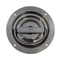 The Original D Ring, non-locking, large cup with mounting holes and 3 1/8" X 5/16" sq shank is made of polished 304 stainless steel The Original D Ring, non-locking, large cup with mounting holes and 3 1/8" X 5/16" sq shank is made of polished 304 stainless steel