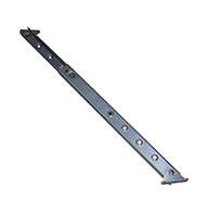 Telescoping door check with release mechanism, 16.94" closed to 29.30" extended