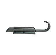 90 M Finger pull bolt, 45 degree, 1" bolt extension, zinc.