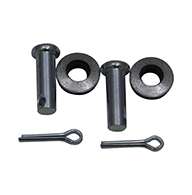 Kit - 2 Studs, Rubber Clad Washers and Cotter Pins