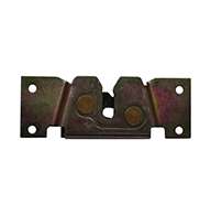 Full size 2 stage rotary latch with base plate, right hand, zinc plated. Accepts .312" diameter striker.