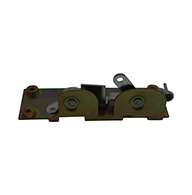 Rotary Latch controller with base plate, left hand, zinc plated.