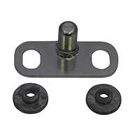 Striker bolt with plate, adjustable, .550 diameter.