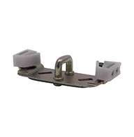 Striker loop with plate, .312 Diameter, with bumper wedges. Meets FMVSS 206 when used with approved components
